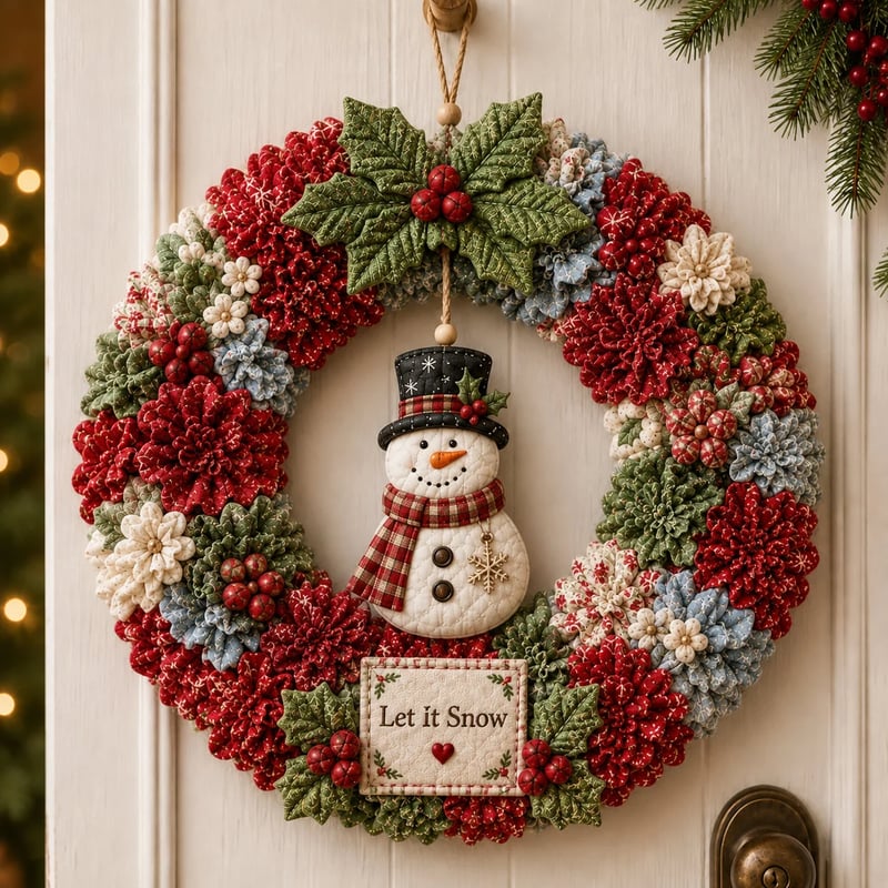 Skab Din Egen Hyggelige Julekrans 🎄✨ | DIY Prikkekunst Sæt til Døren
