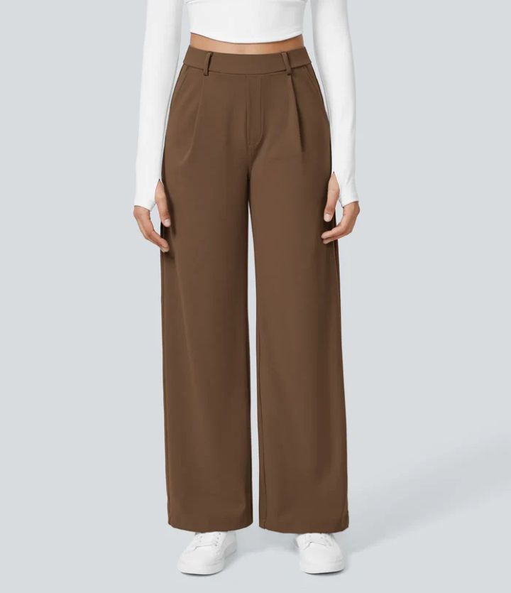 Stilrena Kostymbyxor med Raka Ben – Skrynkelfri & Tidlös Design ✨👖