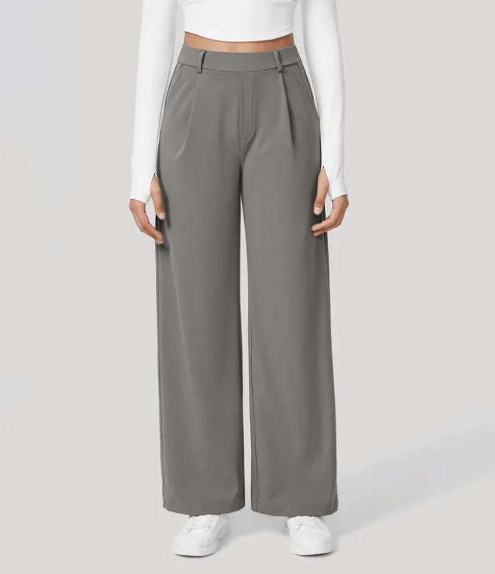 Stilrena Kostymbyxor med Raka Ben – Skrynkelfri & Tidlös Design ✨👖