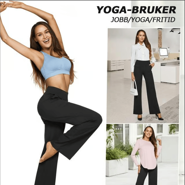 Eleganta Kostymbyxor med Stretch – Bekväm & Hög Midja ✨👖