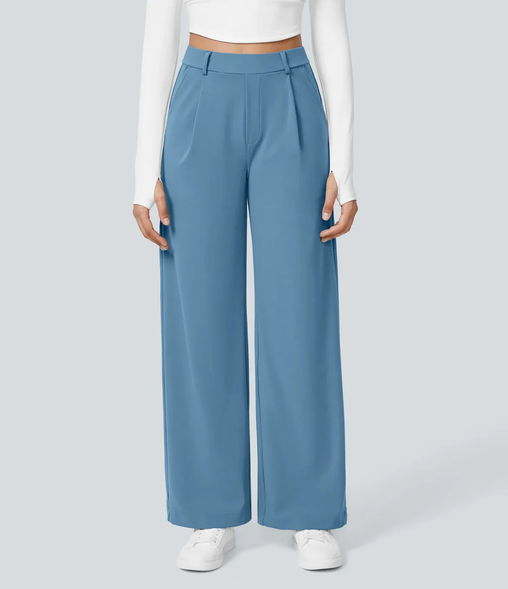 Stilrena Kostymbyxor med Raka Ben – Skrynkelfri & Tidlös Design ✨👖