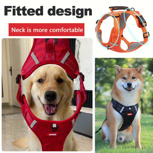 🔥 50% BLACK FRIDAY-REA 🐕‍🦺 Anti-Drag Sele för Hund 🐾 Slipp ryck i kopplet