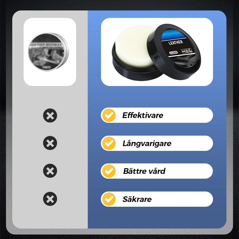 🚗 Läderrengöringskräm – För Läder i Möbler och Bilar! 🛋️🌟