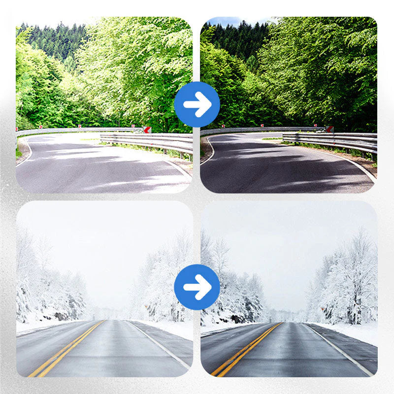 🚗 Universellt solskydd för bil med polariserat bländningsskydd ☀️