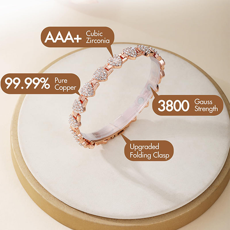 💖 Fyrklöverarmband ✨ | Elegant Design & Symbol för Evig Kärlek 🍀