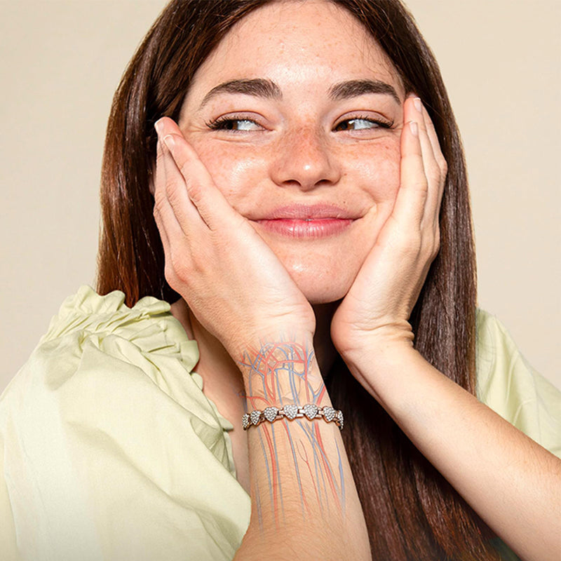 💖 Fyrklöverarmband ✨ | Elegant Design & Symbol för Evig Kärlek 🍀