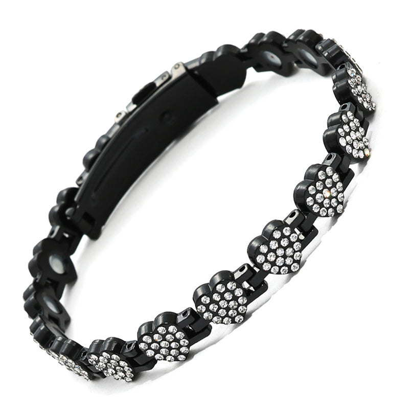 💖 Fyrklöverarmband ✨ | Elegant Design & Symbol för Evig Kärlek 🍀