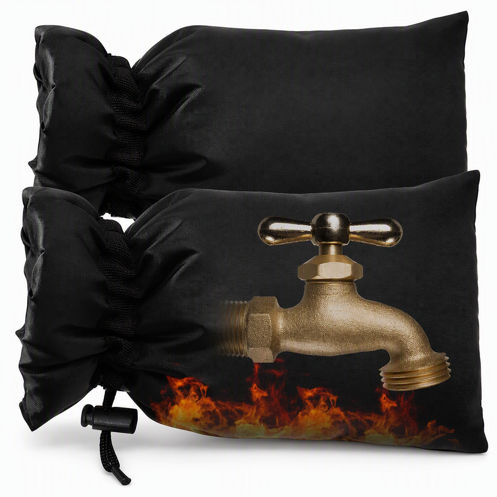 ⚠️ Undgå Dyre Rørskader i Vinter! ❄️ Ekstremt Effektiv & Isolerende Vandhanehætte