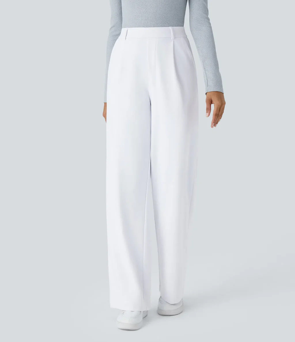 Stilrena Kostymbyxor med Raka Ben – Skrynkelfri & Tidlös Design ✨👖